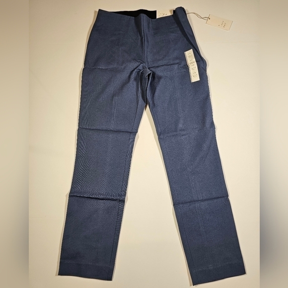 A New Day Women's High Rise Skinny Ankle Stretch Pants Color Blue Size 4 Regular - Picture 6 of 13